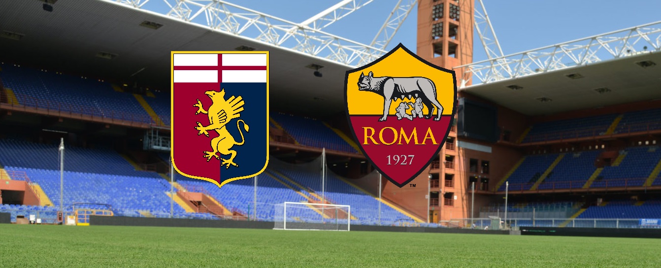 Genoa – Roma dove vedere Streaming Gratis Diretta Live Tv (Serie A Ore 18:00 2021-22)